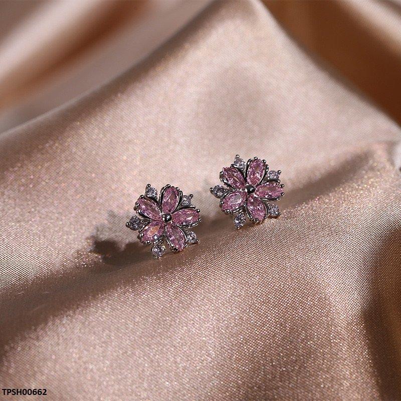Marquise Flower Zircon Pendent Set