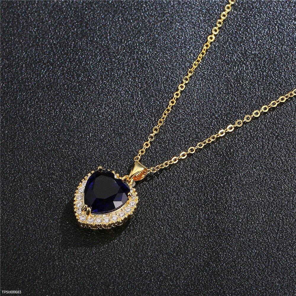 Heart Zircon Pendant