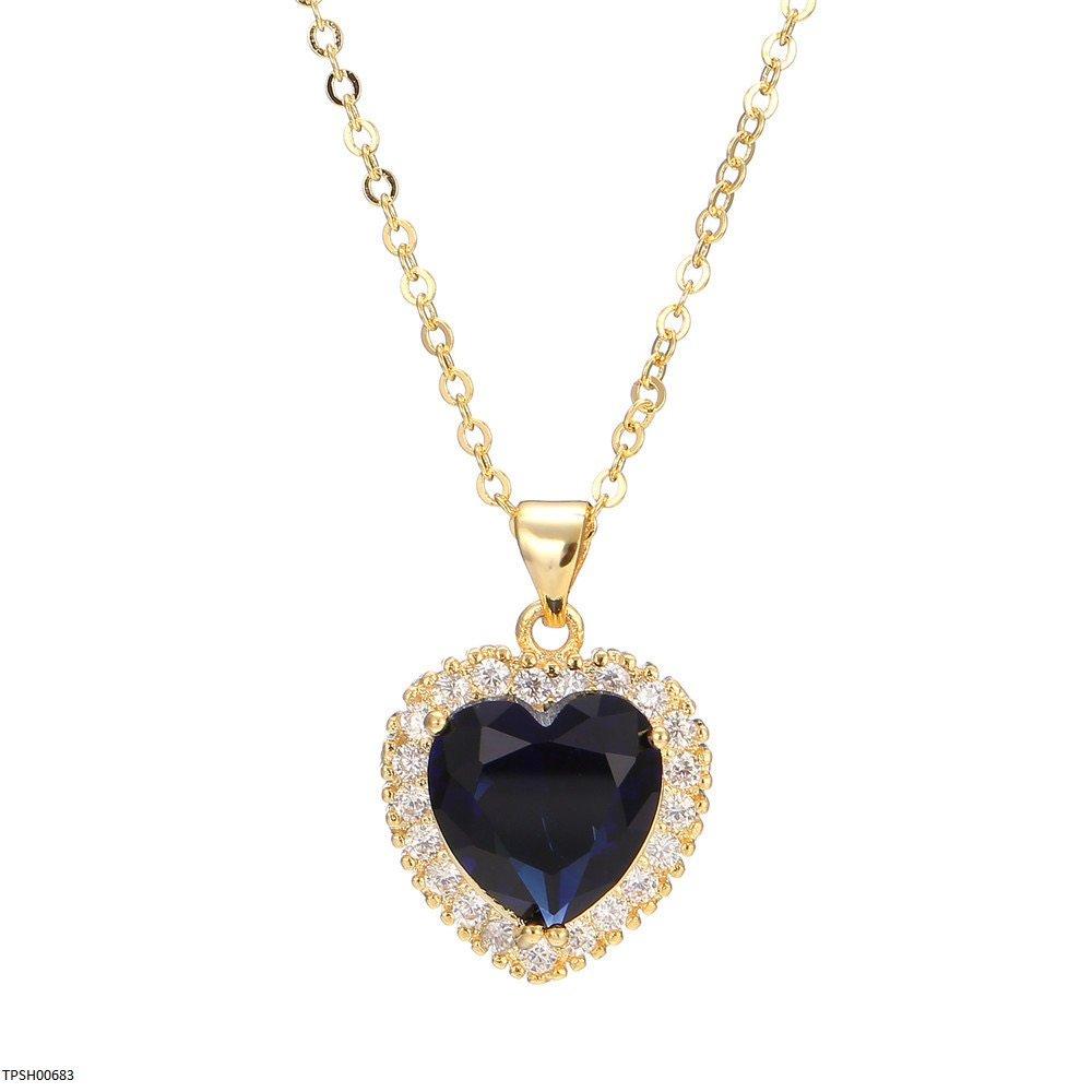 Heart Zircon Pendant
