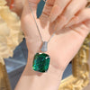 Stylish Zircon Crystal Pendant Set