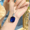 Stylish Zircon Crystal Pendant Set