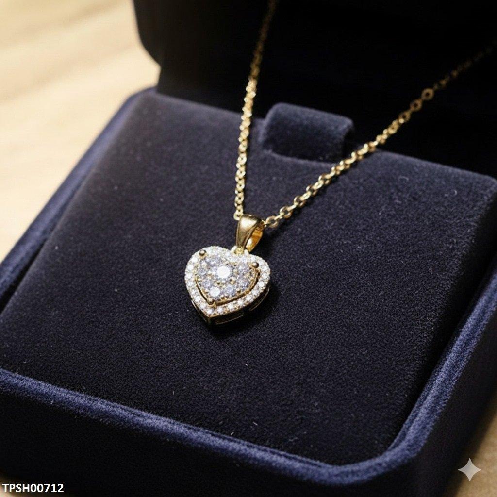 Heart Pendent With Chain