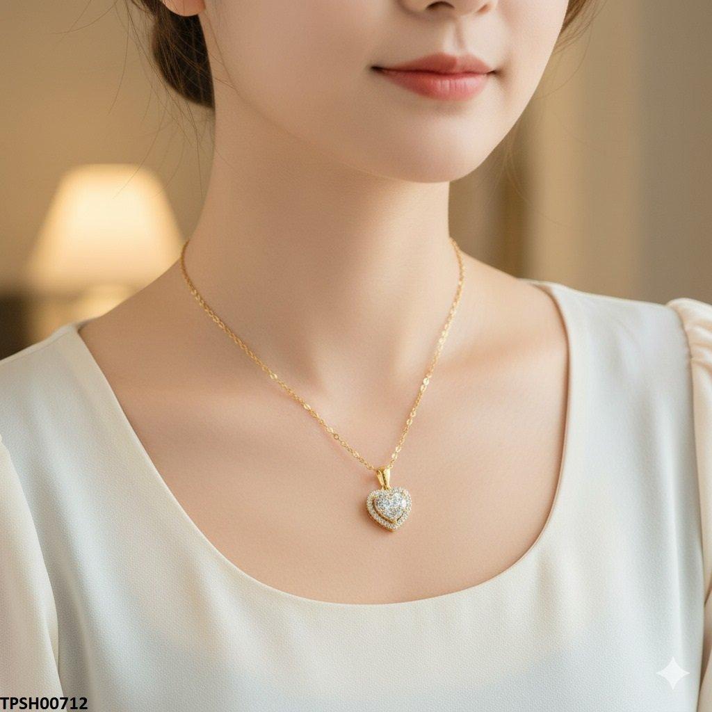 Heart Pendent With Chain