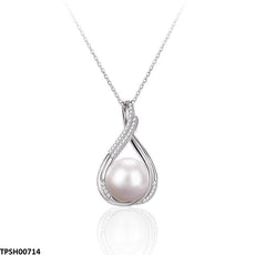 Round Pearl Pendant Set