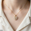 Stainless Steel Zicon Heart Pendant