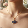 Stainless Steel Zircon Duck Pendant