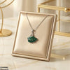 Stainless Steel Zircon Duck Pendant