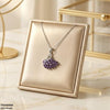 Stainless Steel Zircon Duck Pendant