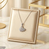 Stainless Steel Zircon Duck Pendant