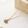 Stainless Steel Zircon Duck Pendant