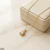 Stainless Steel Zircon Round/Square Pendant