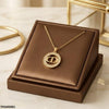 Stainless Steel Zircon Round Pendant