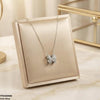 Stainless Steel Zircon H Design Pendant