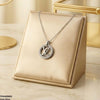 Stainless Steel Zircon Round Pendant