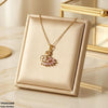 Stainless Steel Zircon Duck Pendant