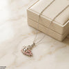 Stainless Steel Zircon Duck Pendant