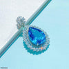 Tear Drop Zircon Stone Pendant