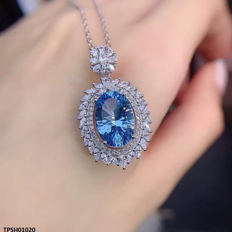 Oval Zircon Stone Pendant