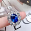 Oval/Tear Zircon Stone Pendant