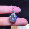 Round Zircon Stone Pendant