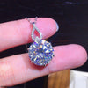 Round Zircon Stone Pendant