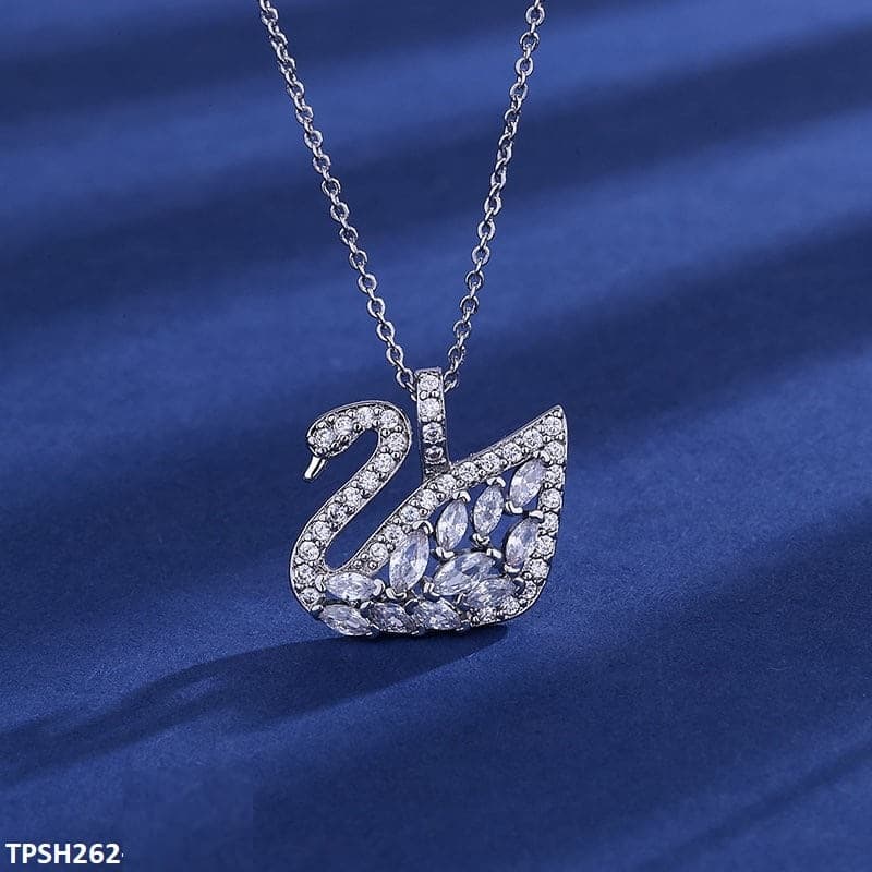 Duck Zircon Pendant