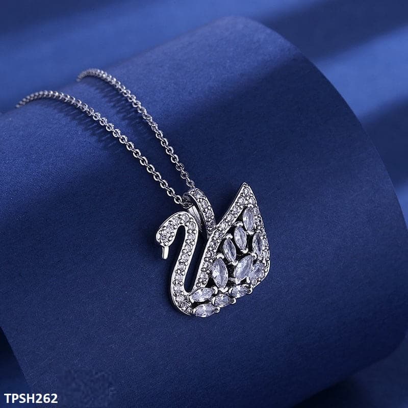 Duck Zircon Pendant