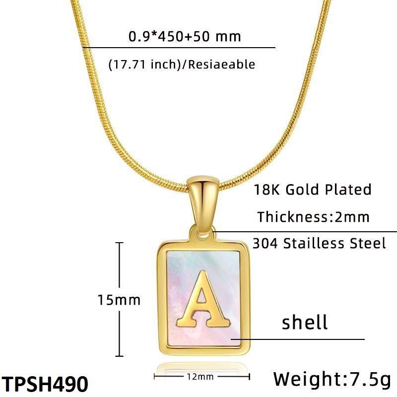 Alphabets Pendent