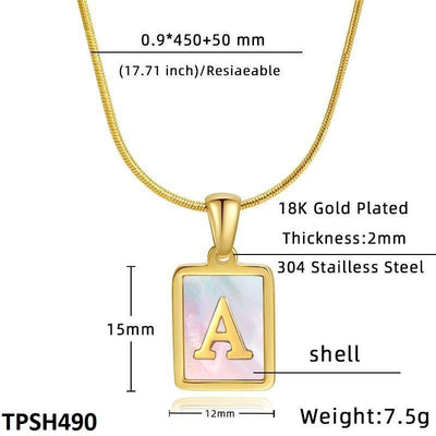 Alphabets Pendent