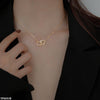 Double Heart Stainless Steel Pendent