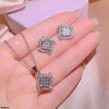 Cross/Check Pendant Set