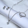 Round Zircon Pendant set