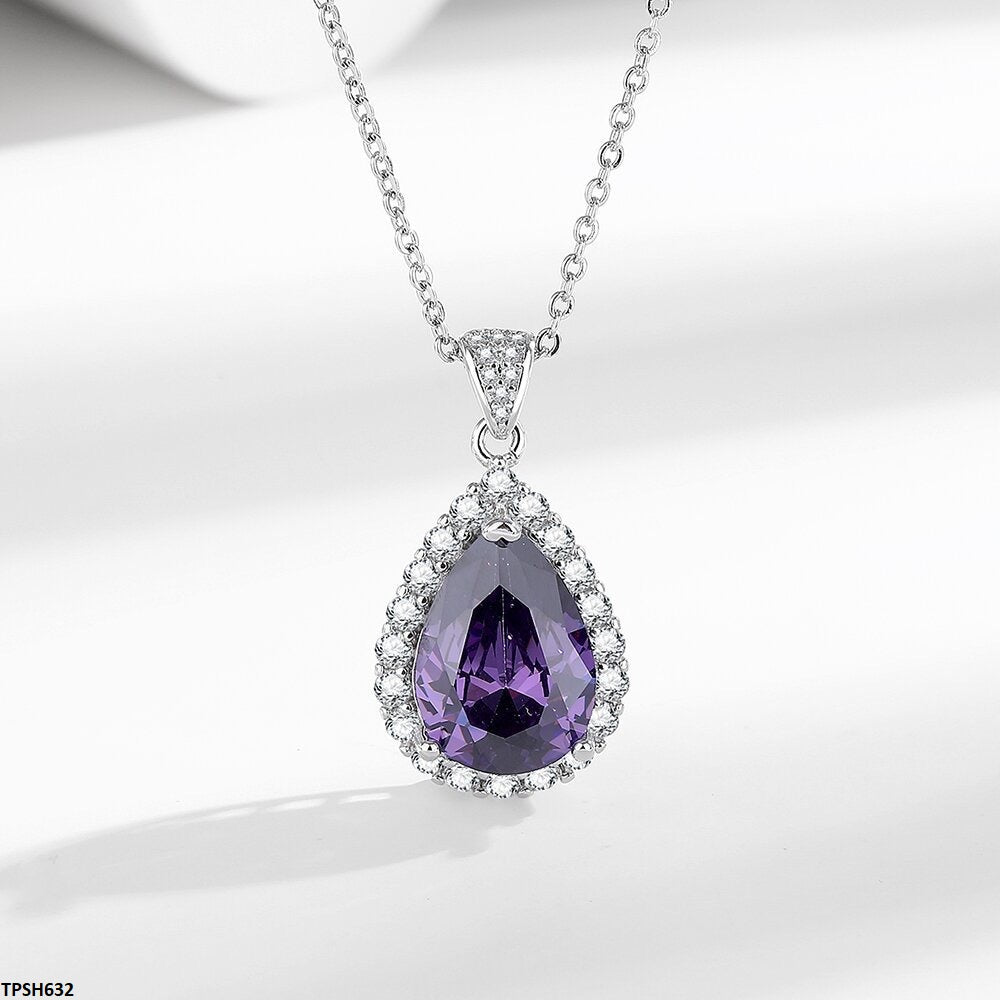 Tear Zircon Pendant