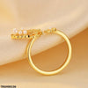Butterfly Flower Ring Adjustable
