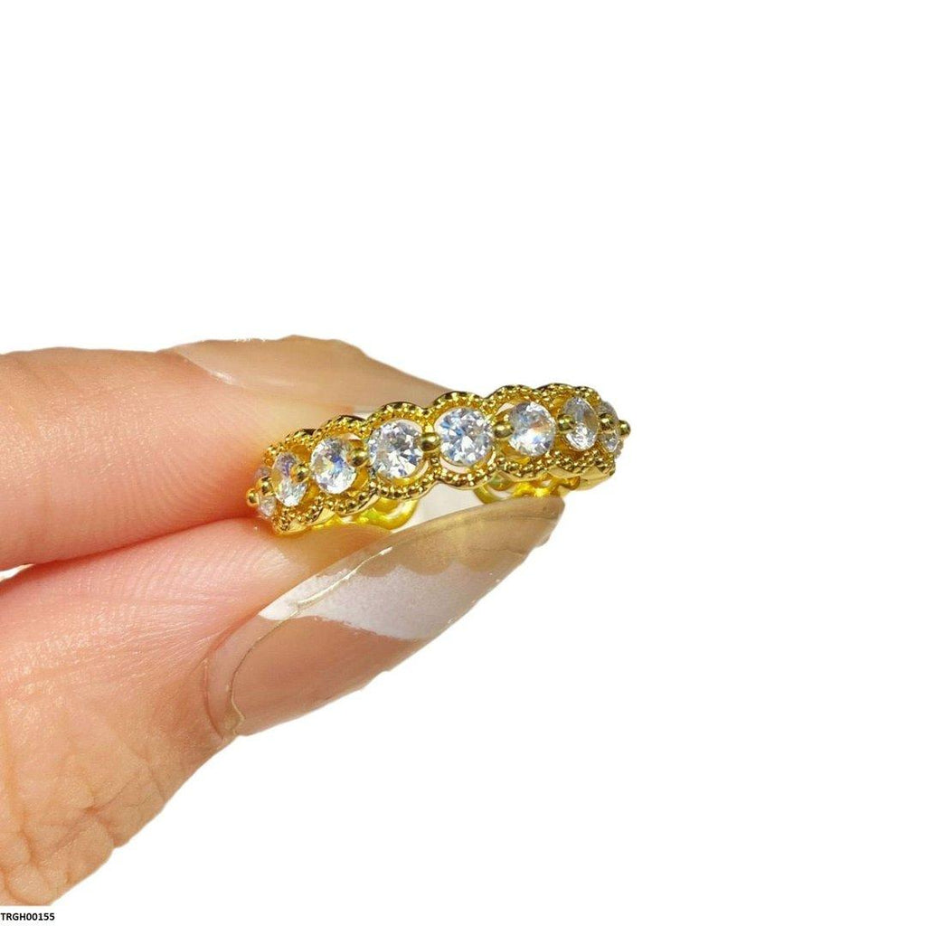 Circle Layered Ring Adjustable
