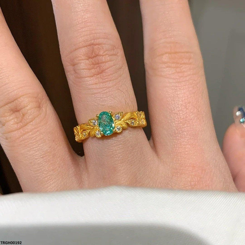 Oval Stone Adjustable Ring