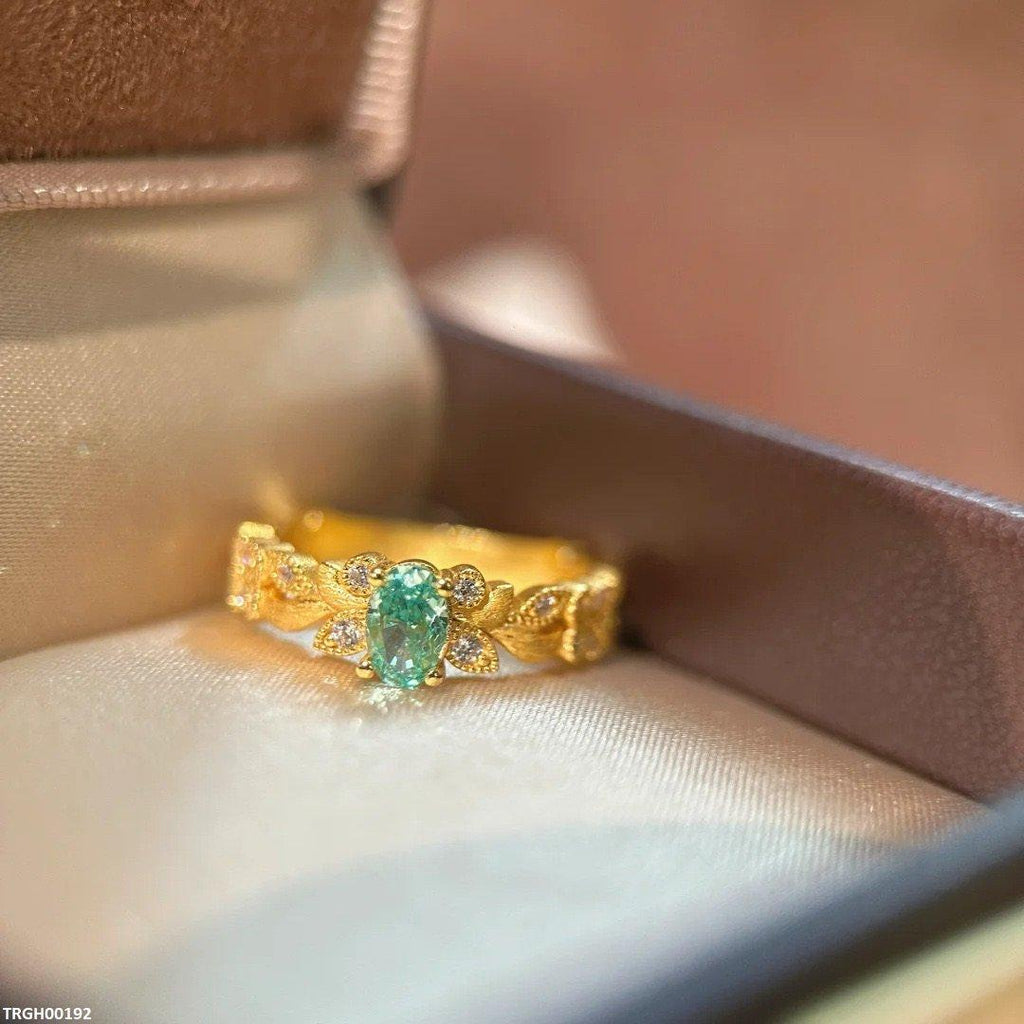Oval Stone Adjustable Ring