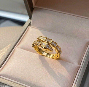 Round Snake Ring Adjustable