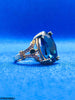 Gold Plated Zircon Ring