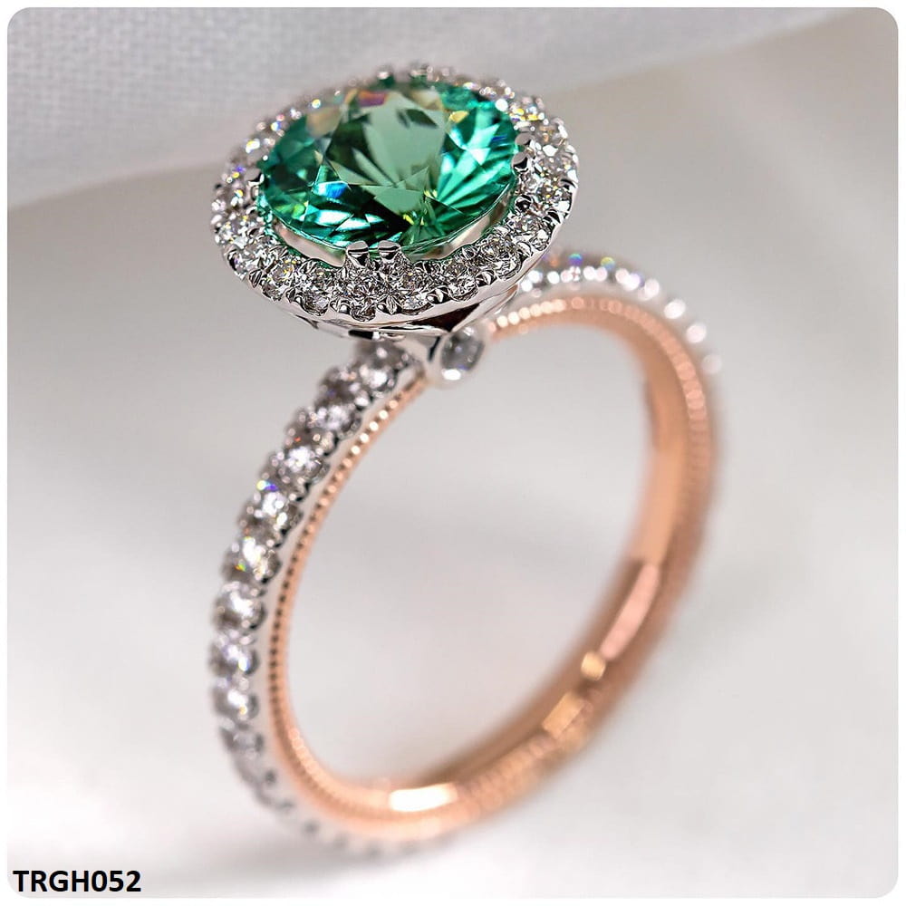 Greenish Round Ring