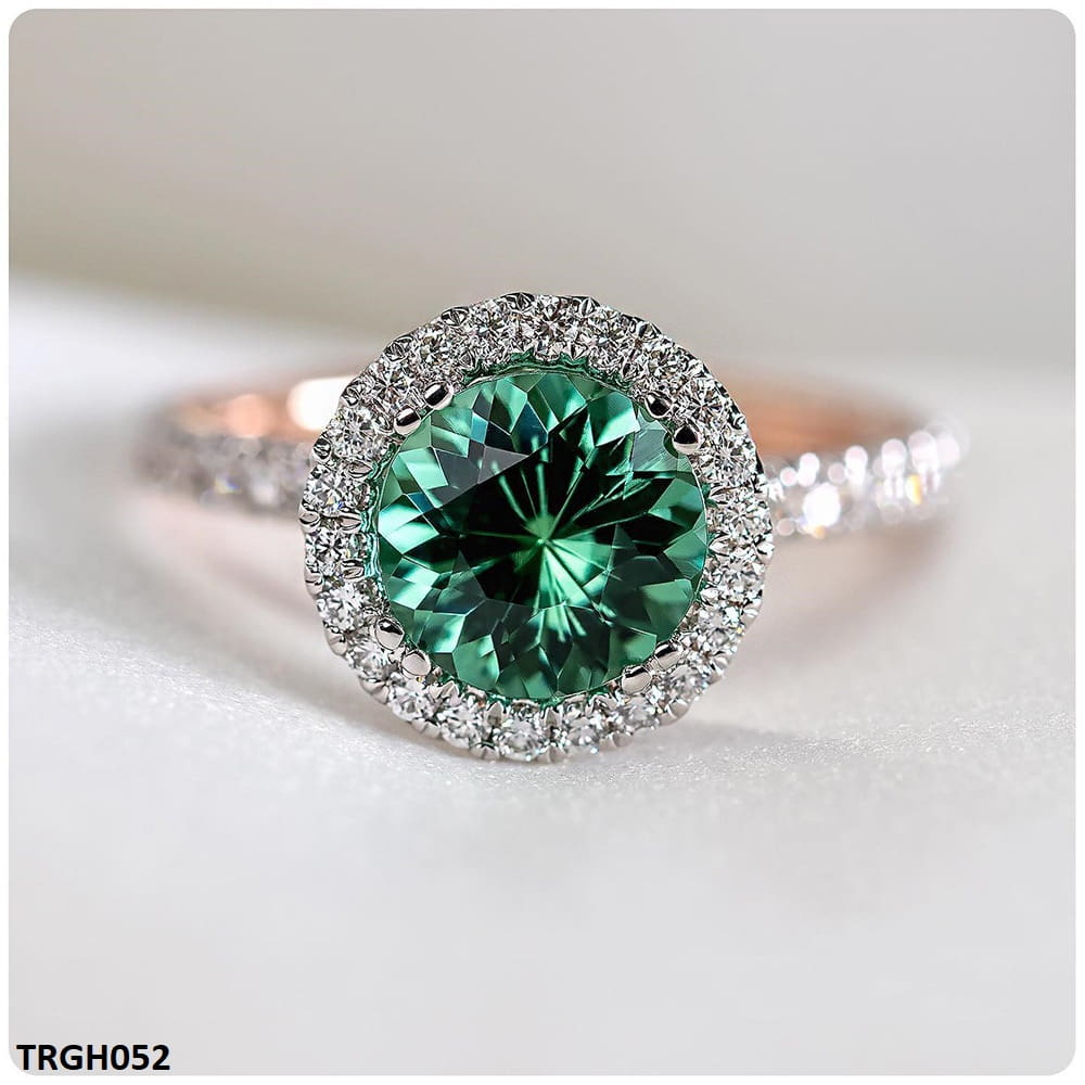 Greenish Round Ring