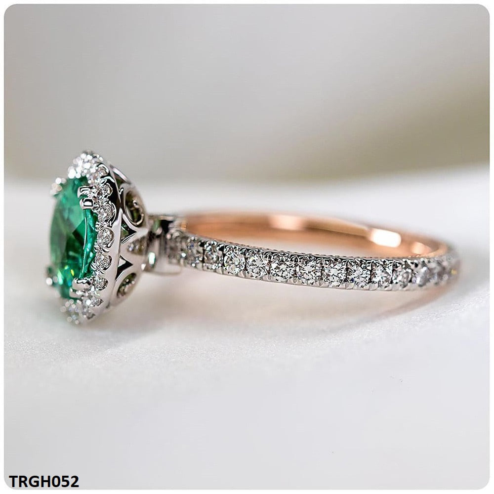 Greenish Round Ring
