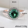 Greenish Round Ring