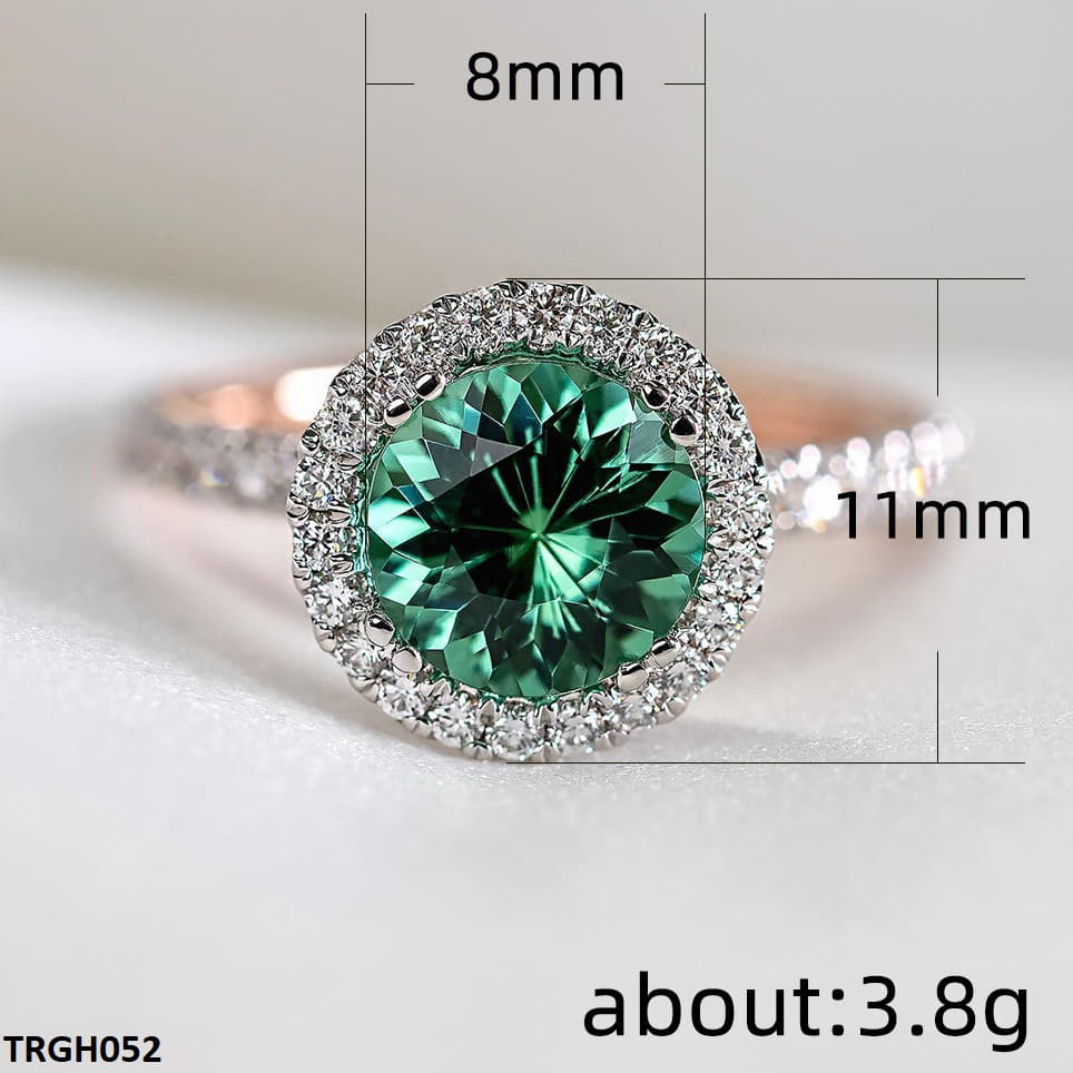 Greenish Round Ring