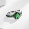 Oval/Square Layered Ring Adjustable
