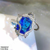 Rectangle Bow Ring Adjustable