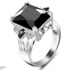 Square Stone Zircon Ring
