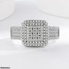 Square Stone Ring Adjustable