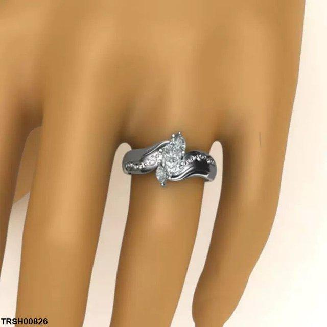 Marquise Round Ring