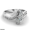 Marquise Round Ring